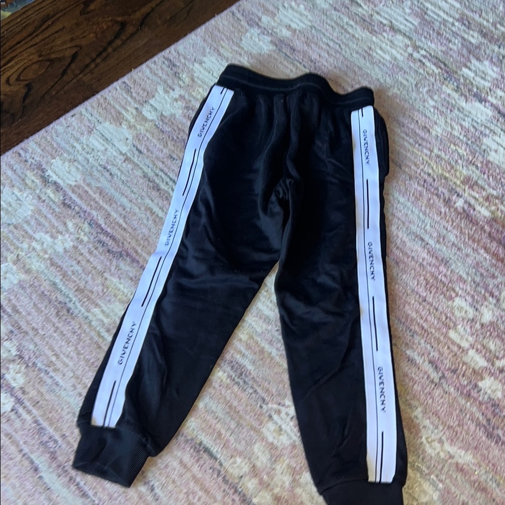 Givenchy Black Jogger Sweatpants with Tapered Fit